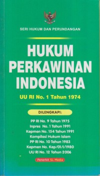 Image of HUKUM PERKAWINAN INDONESIA