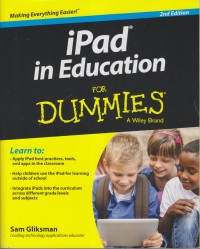 Image of IPAD IN EDUCATION FOR DUMMIES A WILEY BRAND