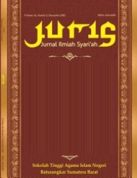 Image of JURIS (Jurnal Ilmiah Syariah)