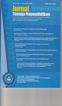 Image of JURNAL TENAGA KEPENDIDIKAN