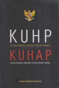Image of KUHP (KITAB UNDANG-UNDANG HUKUM PIDANA) KUHAP (KITAB UNDANG-UNDANG HUKUM ACARA PIDANA)