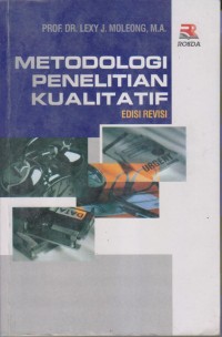 Image of METODOLOGI PENELITIAN KUALITATIF