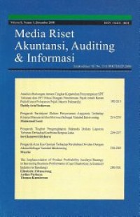 Image of Media Riset Akuntansi Auditing & Informasi