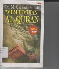 Image of MEMBUMIKAN AL-QUR`AN