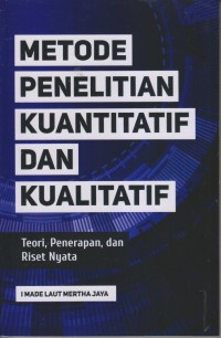 Image of METODE PENELITIAN KUANTITATIF DAN KUALITATIF