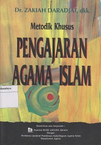 Image of METODIK KHUSUS PENGAJARAN AGAMA ISLAM
