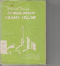 Image of METODIK KHUSUS PENGAJARAN AGAMA ISLAM