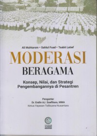 Image of MODERASI BERAGAMA Konsep, Nilai, dan Strategi Pengembangannya di Pesantren