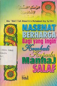 Image of NASEHAT BERHARGA BAGI YANG INGIN KEMBALI KEPADA MANHAJ SALAF