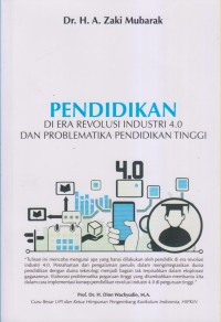 Image of Pendidikan Di Era Revolusi Industri 4.0 Dan Problematika Pendidikan Tinggi