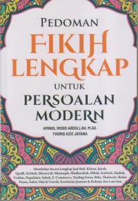Image of PEDOMAN FIKIH LENGKAP UNTUK PERSOALAN MODERN