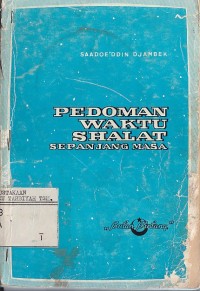 Image of PEDOMAN WAKTU SHALAT SEPANJANG MASA