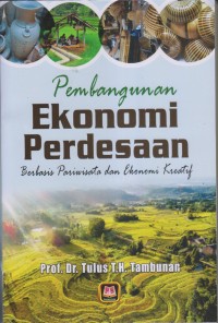 Image of PEMBANGUNAN EKONOMI PERDESAAN BERBASIS PARIWISATA DAN EKONOMI KREATIF