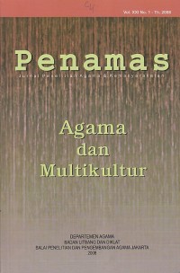 Image of PENAMAS. KONPLIK DAN KEBIJAKAN KERUKUNAN ; JURNAL PENELITIAN AGAMA & KEMASYARAKATAN