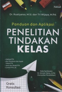 Image of Panduan dan Aplikasi PENELITIAN TINDAKAN KELAS