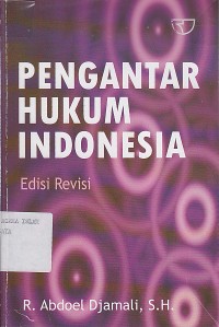 Image of PENGANTAR HUKUM INDONESIA EDISI REVISI