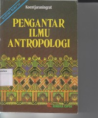 Image of PENGANTAR ILMU ANTROPOLOGI