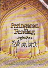 Image of PERINGATAN PENTING SEPUTAR SHALAT
