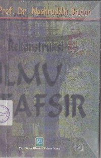 Image of REKONSTRUKSI ILMU TAFSIR