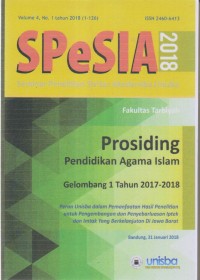 Image of SPeSIA Seminar Penelitian Sivitas Akademika Unisba Fakultas Tarbiyah Prosiding Pendidikan Agama Islam Gelombang 1 Tahun 2017 - 2018