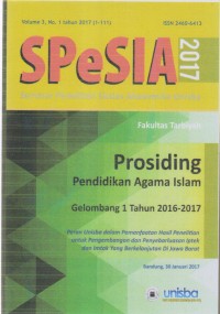 Image of SPeSIA Seminar Penelitian Sivitas Akademika Unisba Fakultas Tarbiyah Prosiding Pendidikan Agama Islam Gelombang 1 Tahun 2016-2017