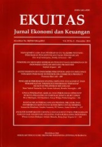 Image of EKUITAS (Jurnal Ekonomi dan Keuangan)