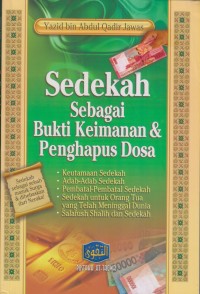 Image of SEDEKAH SEBAGAI BUKTI KEIMANAN & PENGHAPUS DOSA
