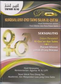 Image of TAFSIR ILMI
Mengenal Ayat-Ayat Sains Dalam Al-Qur'an SEKSUALITAS JILID 3