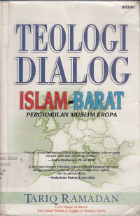 Image of TEOLOGI DIALOG ISLAM BARAT :Pergumulan Muslim Eropa