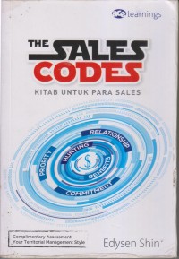 Image of THE SALES CODES KITAB UNTUK PARA SALES