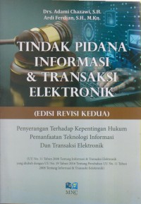 Image of TINDAK PIDANA INFORMASI & TRANSAKSI ELEKTRONIK